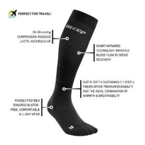 NWT- CEP infared tall compression socks for recovery